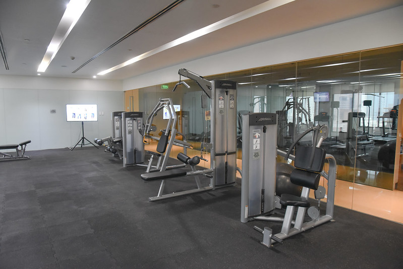 fitness centre at city garden grand hotel