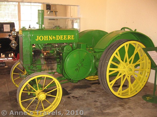 John Deere tractor at the Larsen Tractor Museum on the University of Nebraska Campus in Lincoln.