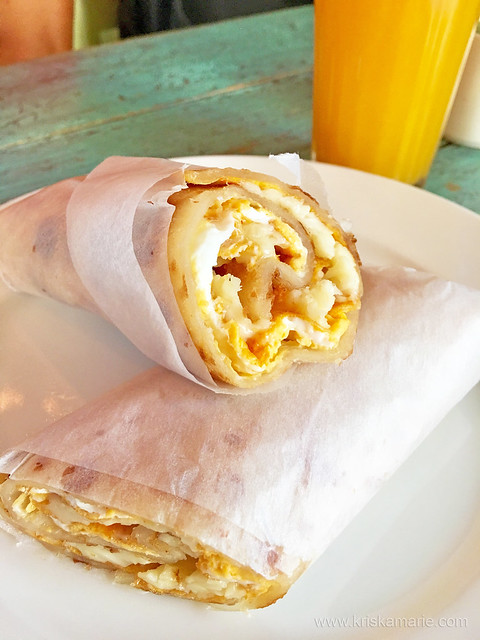Egg & Cheese Roll from Raju Omlet