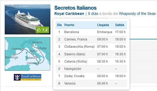 Rhapsody of the Seas- Islas Griegas - Forum Cruises in Mediterranean Sea