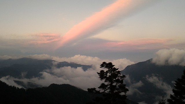 Sunset - Hehuanshan (Mount Hehuan) - Taroko National Park, Taiwan