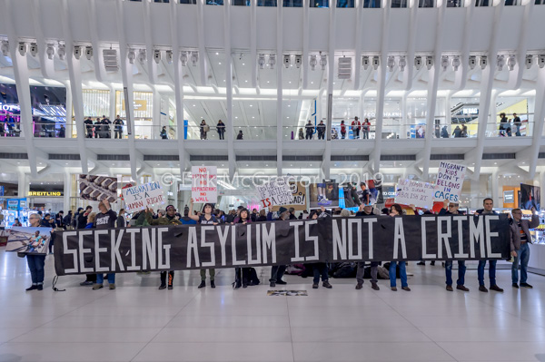 Silent Protest: Seeking Asylum Is Not A Crime