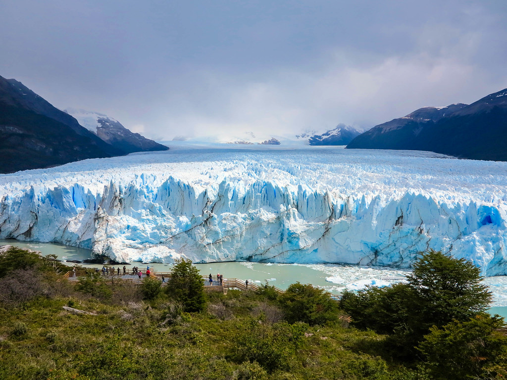 Vistas del glaciar Perito Moreno