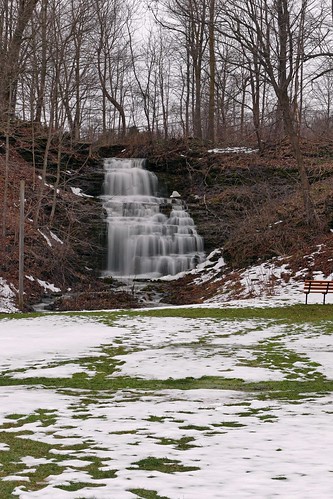 waterfall clarendonfalls icefree rarelyflows