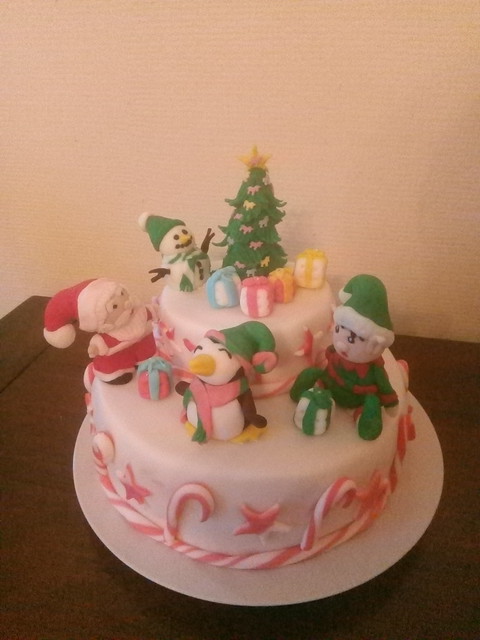 Santa's Cake by Ina Petre from Isabella's Cake