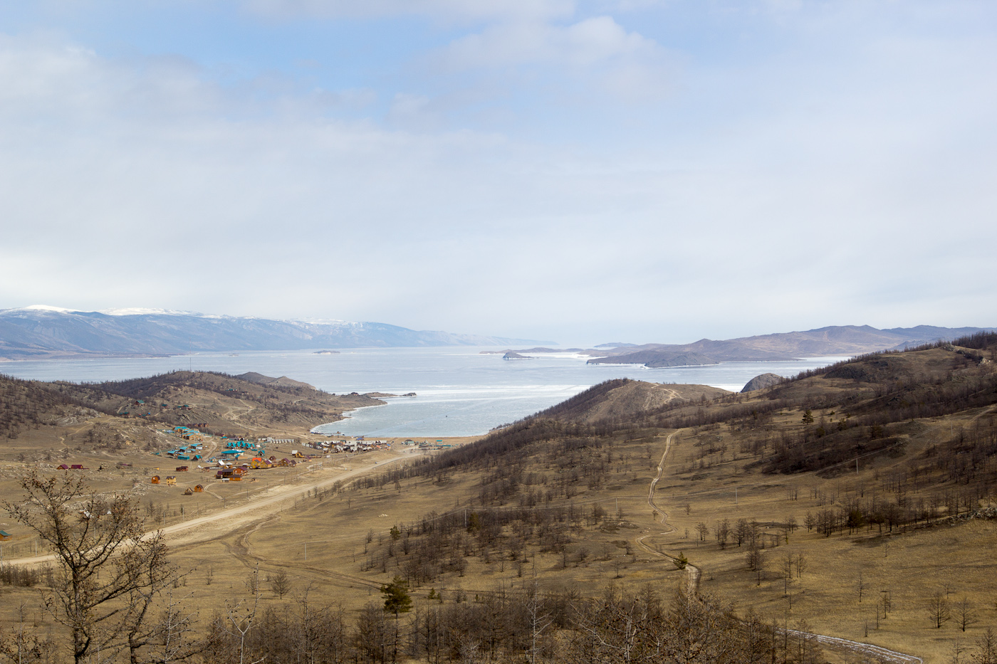 Байкал: Ольхон - дорога в Иркутск, ледовая переправа, что осталось IMG_0566