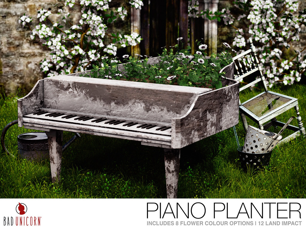 NEW! Piano Planter – MadPea Spring Hunt!