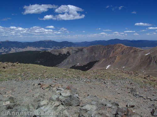Views to the Northeast from Wheeler Peak, Carson National Forest, New Mexico