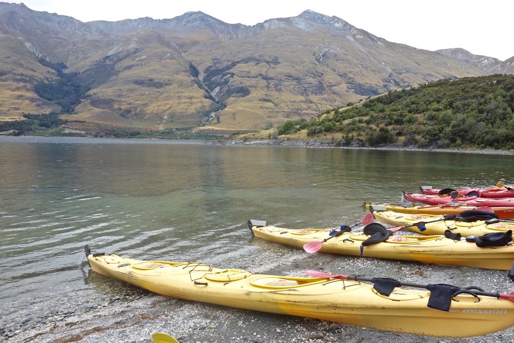 kayak in Nuova Zelanda