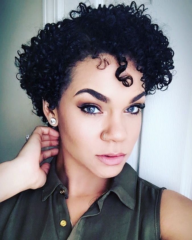Top 30 Asymmetrical Curly Pixie Hair 2019 Reny Styles