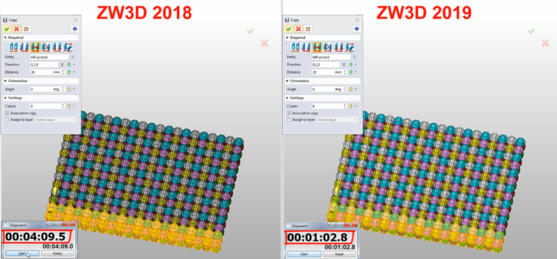 Compare ZWCAD ZW3D 2019 with ZWCAD ZW3D 2018 full