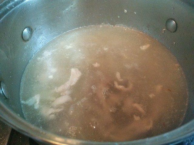 榨菜肉絲米粉-加水