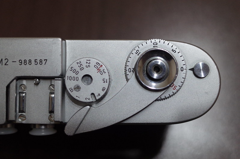 Leica M2 SSダイヤル フィルム巻き上げレバー 手動戻し式フィルムカウンター