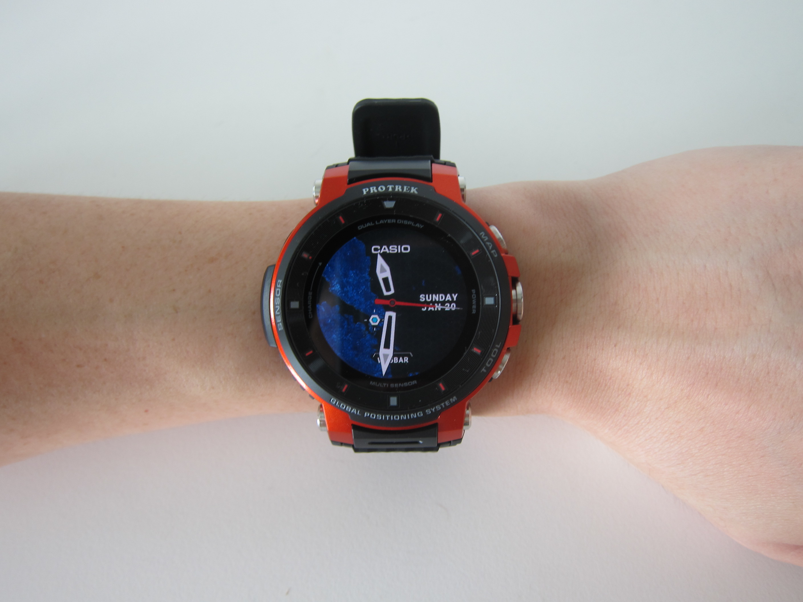 Casio Pro Trek Smart Outdoor Smartwatch WSD-F30 « Blog | lesterchan.net