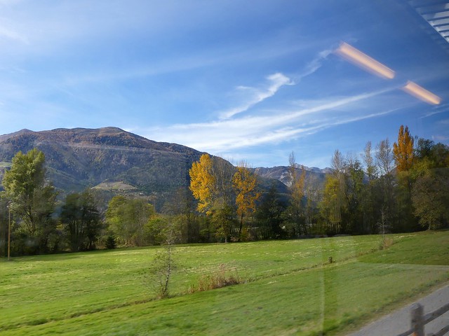 Vinschgau Südtirol - Zugfahrt