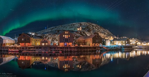 Magical Auroras in Colorful Vesterålen, Norway