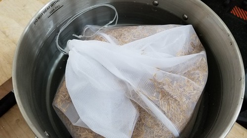 Pasteurizing Rice Hulls