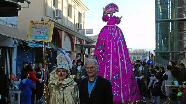 Μεγάλη Καρναβαλική παρέλαση στην πόλη της Λευκάδας