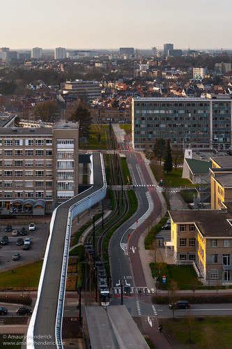 gand gent ghent belgium belgique belgië uz universitairziekenhuis campusader skyline