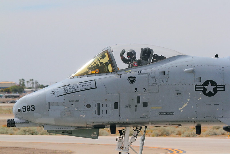 IMG_7000 Pilot of A-10 Thunderbolt II