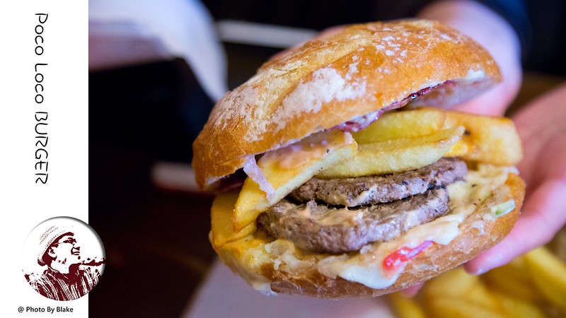 chamonix,霞慕尼美食,Poco Loco Burger,霞慕尼漢堡餐廳 @布雷克的出走旅行視界