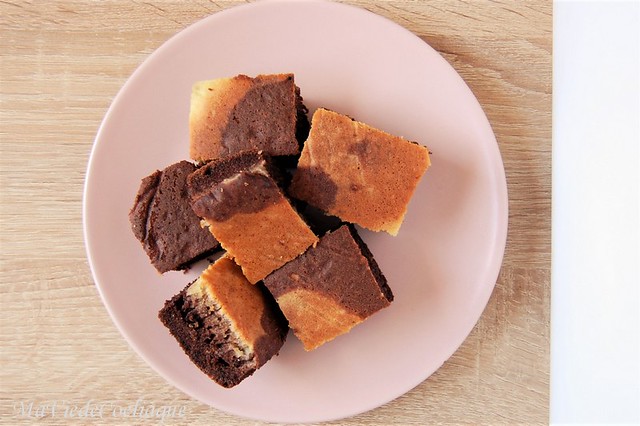 brownie marbré sans gluten sans lactose
