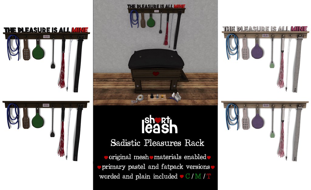 .:Short Leash:. Sadistic Pleasures Rack