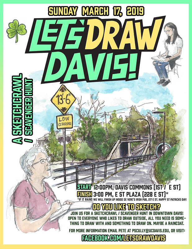 Let's Draw Davis: March 17, 2019