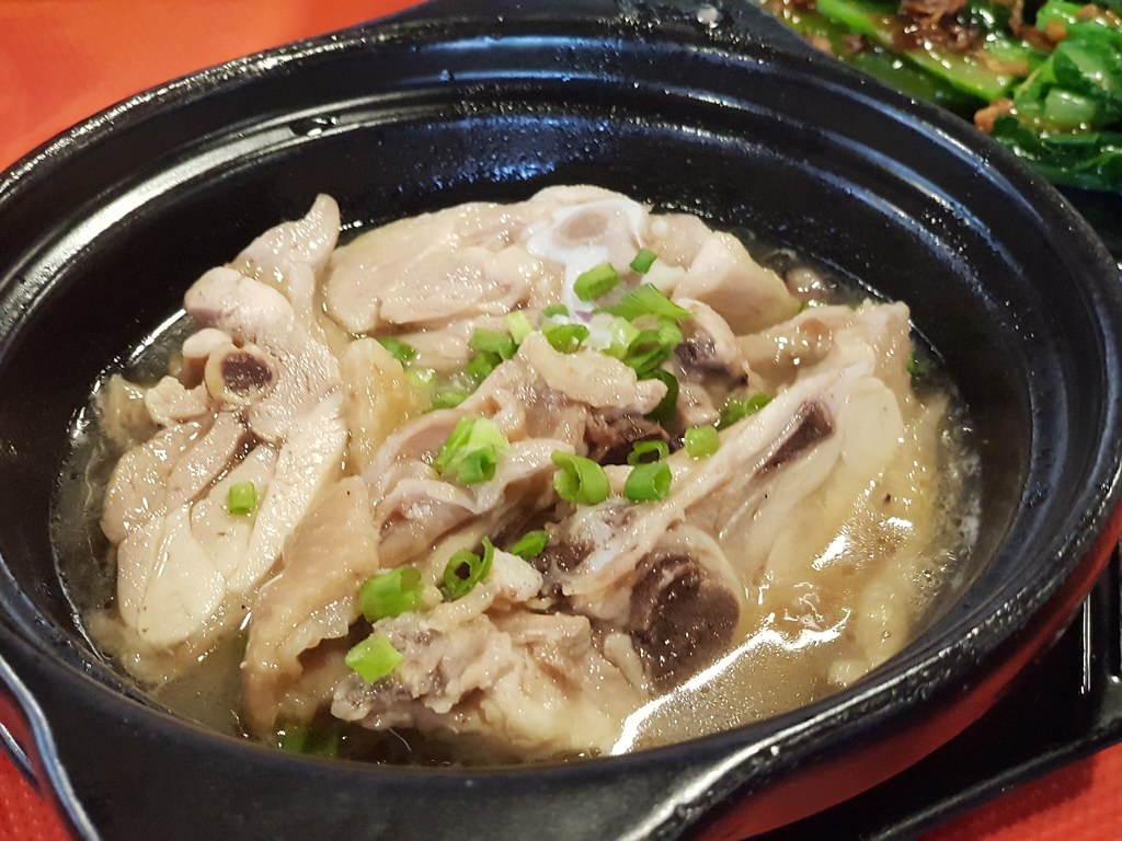 盐酒鸡 Rice Wine Chicken(S) rm$11.80 @ 潮客私房菜 Union Tradi Food at Puchong Bandar Puteri