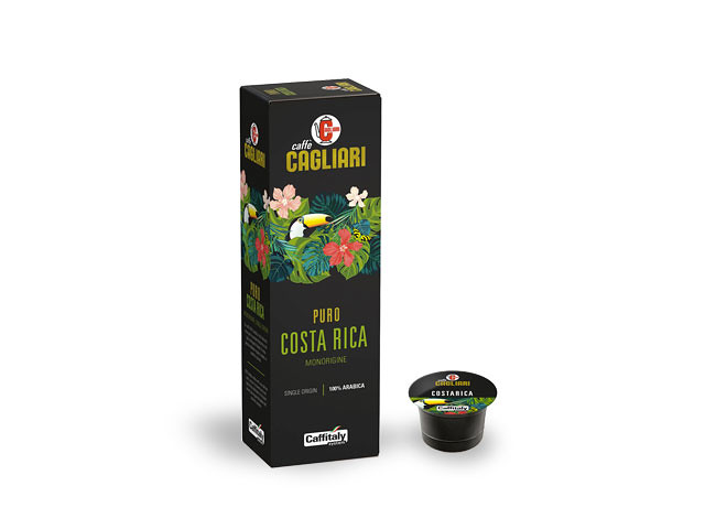 Puro Costa Rica Monorigine Cagliari, capsule caffè Caffitaly