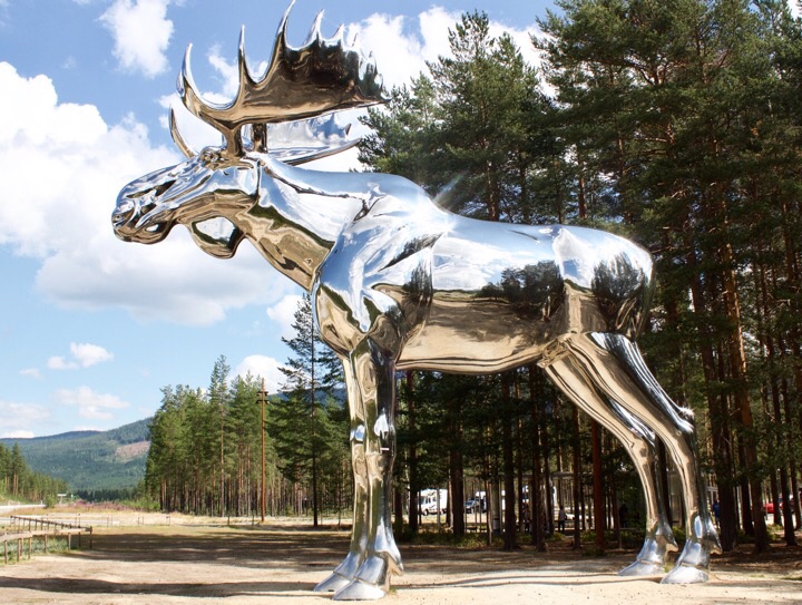 Storelgen The World’s Biggest Elk Statue in Norway