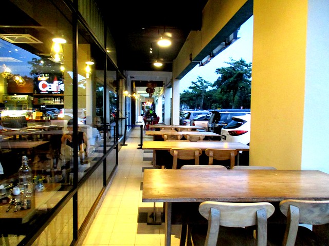 Caffeine Cafe, outside