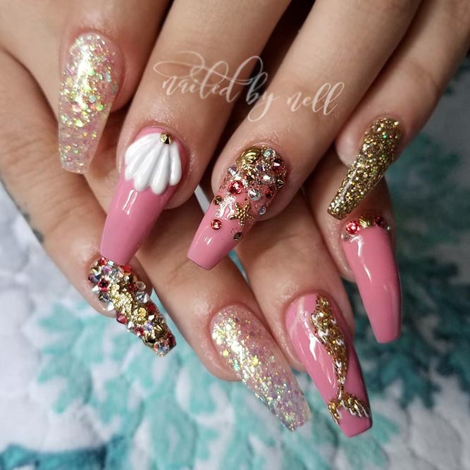 Lovely Exquisite 3D Nail Art Ideas - fashionist now
