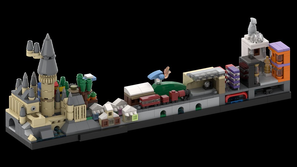 MOMAtteo79 - LEGO Harry Potter Skyline