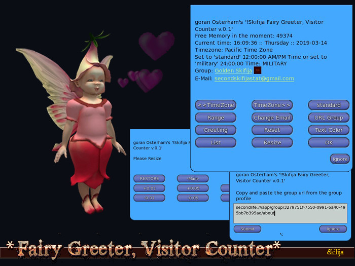 Skifija Fairy Greeter Visitor Counter2