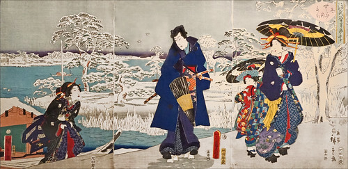La rivière Sumida en hiver (musée des arts décoratifs, Paris)