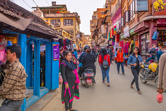 Angry woman, Patan, Nepal