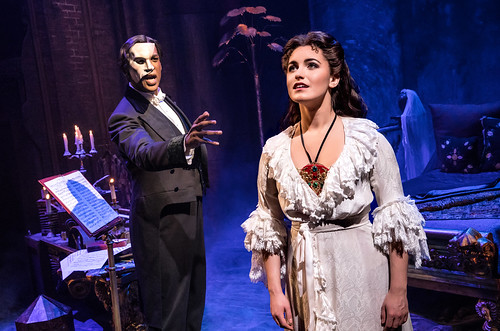 Quentin Oliver Lee and Eva Tavares - photo by Matthew Murphy. From Why You Need to See the Phantom of the Opera