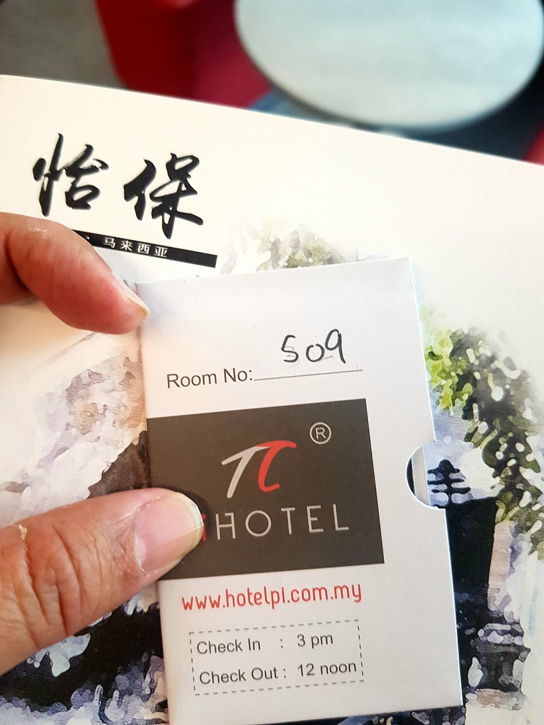 Twin rm$90/day @ Pi Hotel Ipoh