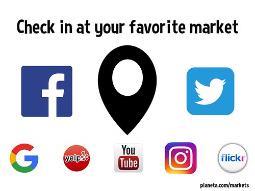 Check in at your favorite market