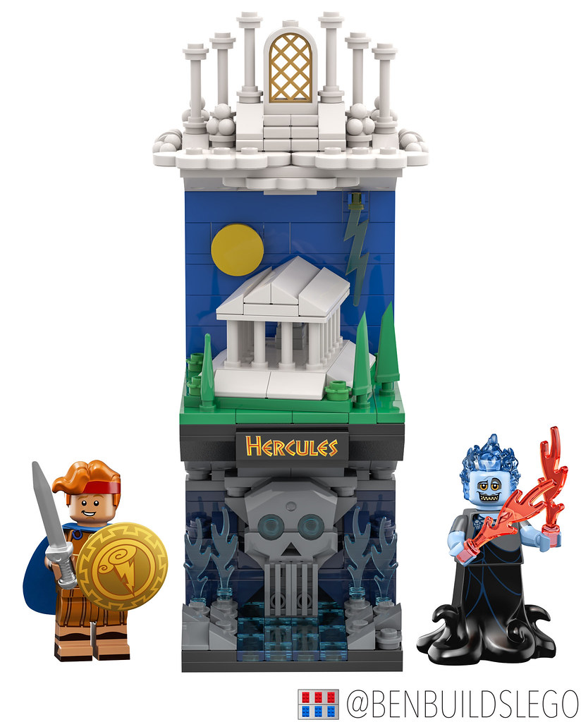 Disney's "Hercules" Lego (Vertical) Skyline