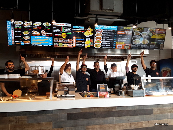  Hurry Curry and Tacoritto staff group picture
