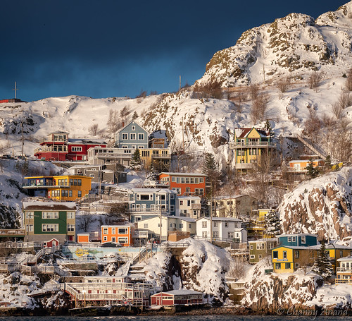 stjohns newfoundland thebattery snow canada jellybeanhouse sunset winter eastcoast nfld therock sony ilce7rm3 24105 sel24105g explored