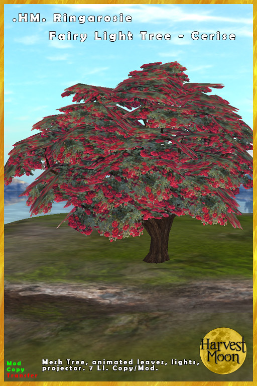 Harvest Moon – Ringarosie Fairy Lights Tree – Cerisa