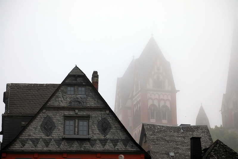 St George's Cathedral through fog