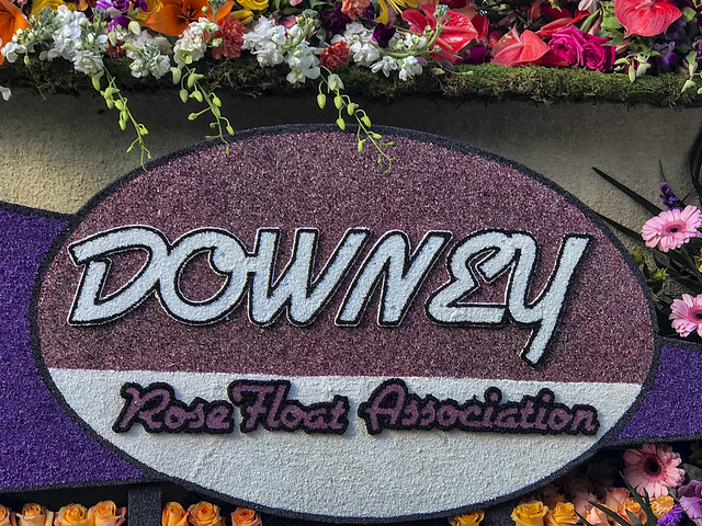 Downey Rose Parade Float 2019