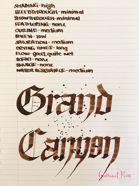 Caran d'Ache Grand Canyon Ink 10