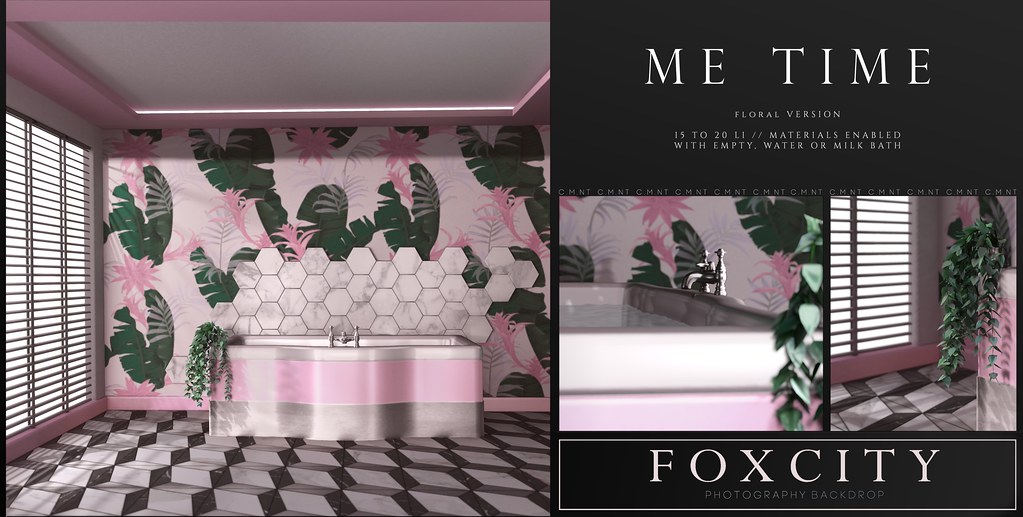 FOXCITY. Photo Booth – Me Time (Floral)