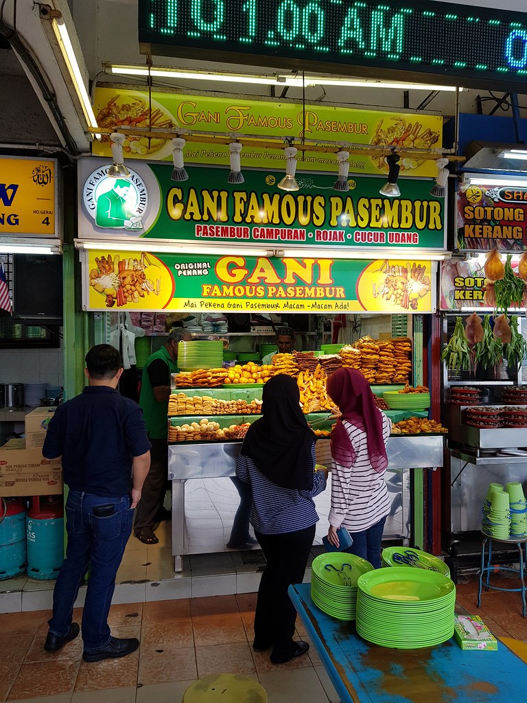 @ Gani Famous Pasembur at Medang Renong Padang Kota Lama, Penang
