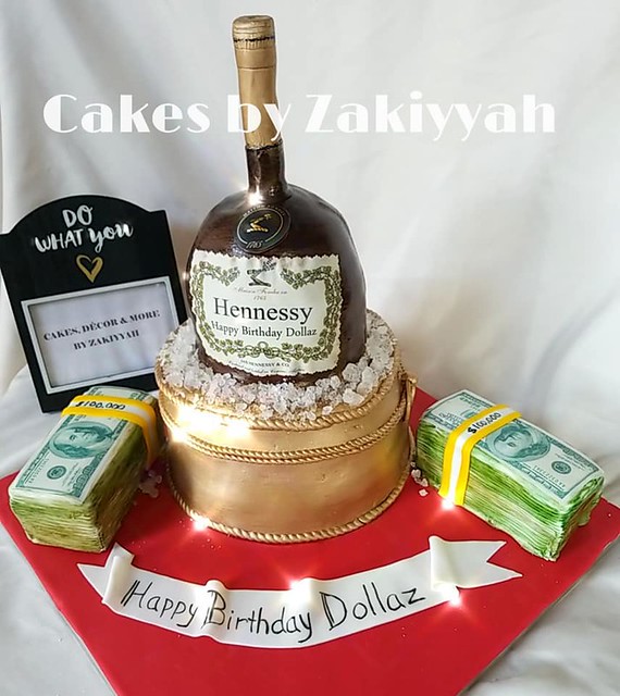 Hennessy Cake from Cakes, Decór & more By Zakiyyah